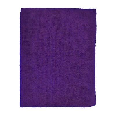 Тряпка для мытья полов 40х50 см микрофибра фиолетовая Рыжий кот
