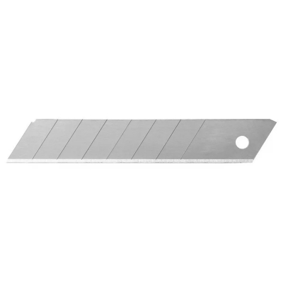 Лезвие для ножа 18 мм толщина 0.5 мм Zolder (10 шт)