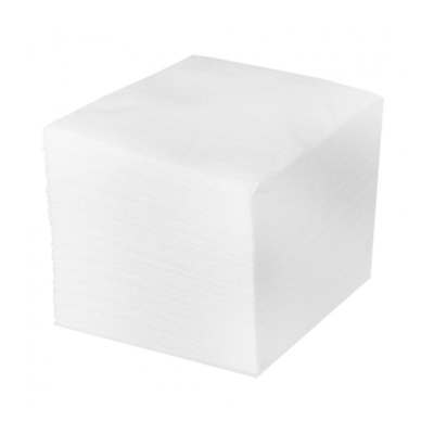 Салфетки бумажные 1-но слойные 240х240 мм белые (100 шт)