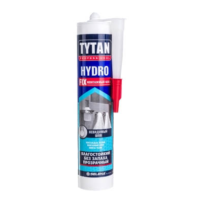 Клей монтажный Tytan Professional Hydro Fix прозрачный (310 мл)