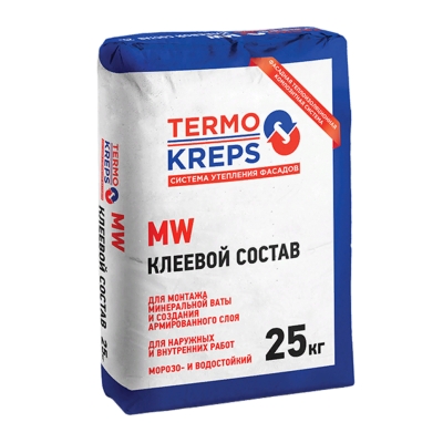 Клей для пенополистирола Крепс TERMOKREPS PPS 25 кг