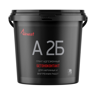 Грунт адгезионный бетоноконтакт Аквест 2Б (6.8 кг)