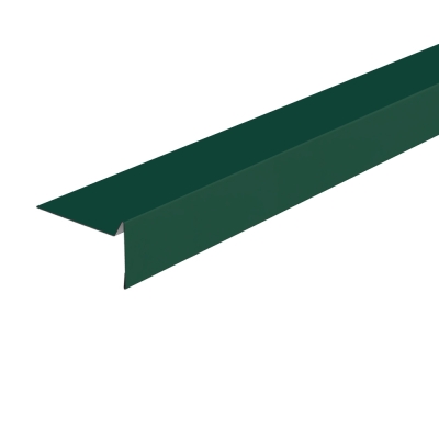 Планка торцевая ГЧ 2000 мм зелёный мох (RAL 6005)