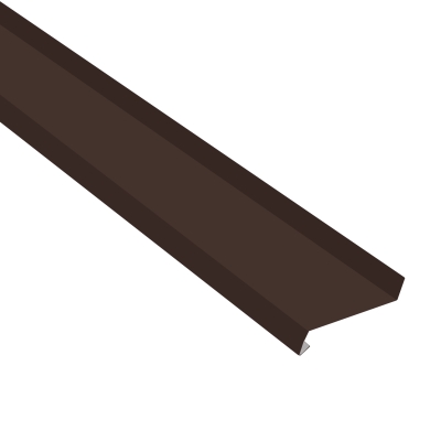 Отлив 50х2000 мм шоколадно-коричневый (RAL 8017)