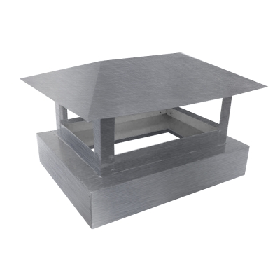 Зонт дымовой 400х520 мм цинк 0.45 мм