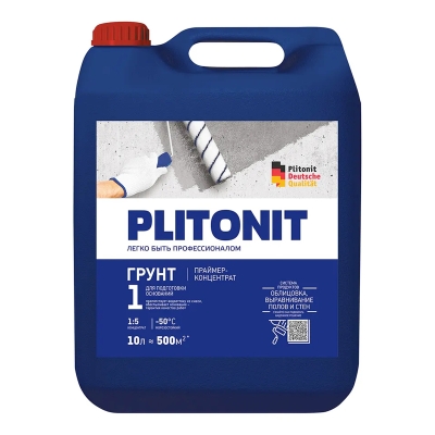 Грунт пропиточный Plitonit Грунт-1 концентрат (10 л)