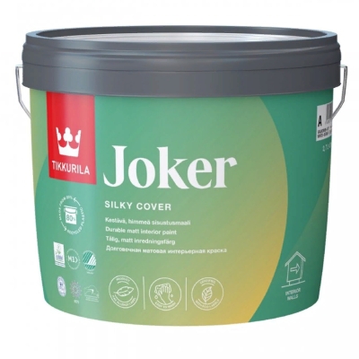 Краска акрилатная для стен Tikkurila Joker белая (2.7 л)