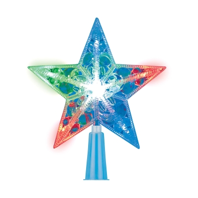 Фигура для елки светодиодная Звезда 15 см Uniel ULD-H1516-010/DTA UL-0000549