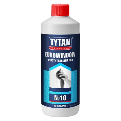 Очиститель для ПВХ Tytan Professional Eurowindow №10 (950 мл)