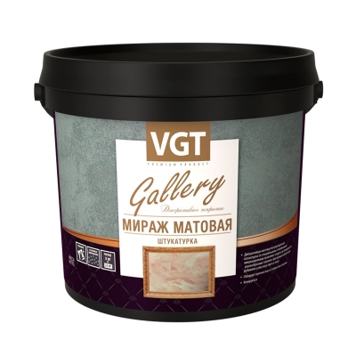 Штукатурка декоративная VGT Gallery Мираж матовая (1 кг)