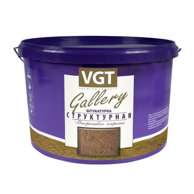 Штукатурка структурная VGT Gallery мелкозернистая (18 кг)