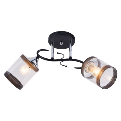 Люстра MО 83-5061/2B черный/хром 2х60 Вт E27 230 В Jupiter Lighting