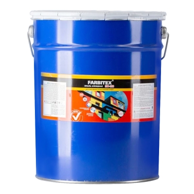 Эмаль алкидная Farbitex ПФ-115 синяя (20 кг)