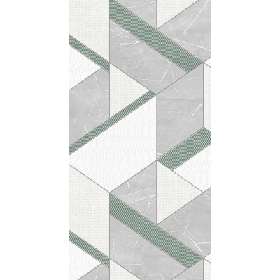 Панель ПВХ 250х2700 мм №662/1 вулканический узор грин матовая