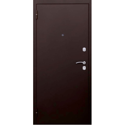 Блок дверной металлический модель 2 860х2050 мм (левый) антик медь/ларче