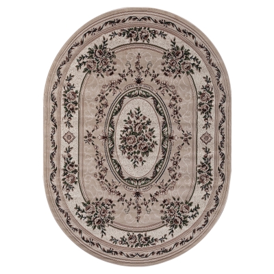 Ковер 0.8х1.5 м Merinos Gavana 5444 Beige овал