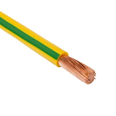 Провод ПуГВнг(A)-LS 1х4 (пог. м) желто-зеленый Технокабель 00-00149419