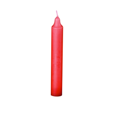Свеча столовая 20х178 мм красная Lumi клубника (5050451)