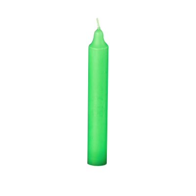 Свеча столовая 20х178 мм зеленая Lumi лайм (5050452)