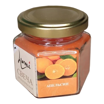 Свеча ароматическая Lumi апельсин (5080201)