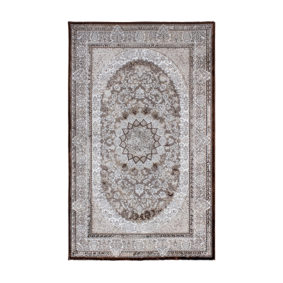 Ковер 1.2х1.8 м Radjab Carpet Астра 1342A BROWN - BEIGE