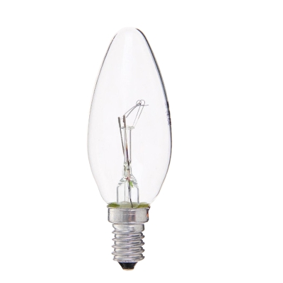 Лампа накаливания ДС 230-60Вт E14 (100) свеча прозрачная Favor 8109010