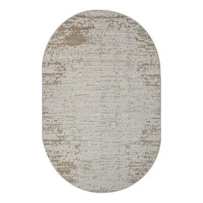 Ковер 0.8х1.5 м Merinos Cuba F267 BEIGE овал