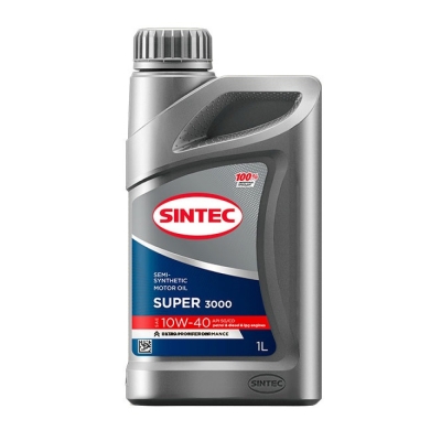 Моторное масло полусинтетическое SINTEC Super 10W40 API SG/CD (1 л)