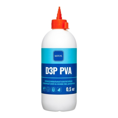 Клей ПВА столярный Kiitos D3P (0.5 кг)