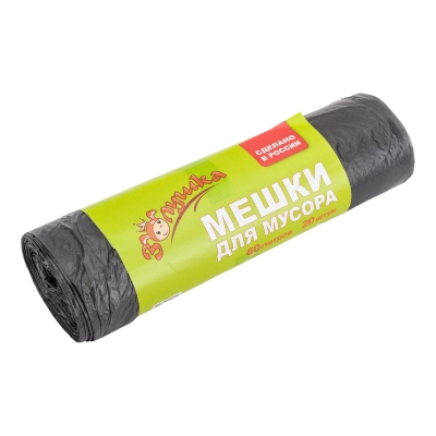 Мешки (пакеты) для мусора Золушка 60 л (20 шт)
