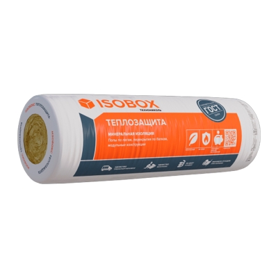 Утеплитель Технониколь Теплозащита 44 R Изобокс 100х1220х8200 мм (10 м²)