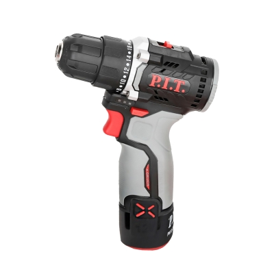 Дрель-шуруповерт аккумуляторная P.I.T. OnePower PBM12K-10B/2 (12 Вт)