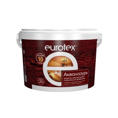 Лак акриловый защитно-декоративный Eurotex Рогнеда белый (2.5 кг)