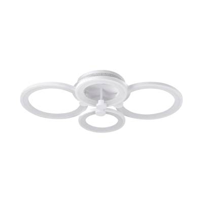 Люстра Elegant Bliss белая 90 Вт 3000-6500 К 230 В пульт ДУ IN HOME