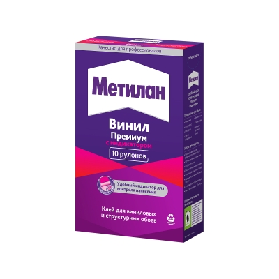 Клей для виниловых обоев с индикатором Метилан Винил Премиум (300 г)