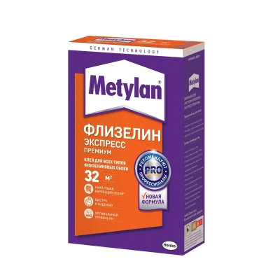 Клей для флизелиновых обоев Метилан Флизелин Экспресс Премиум (285 г)