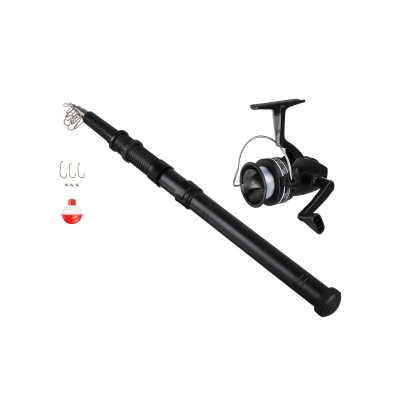 Набор рыбака (удочка телескоп. 1.6 м, тест 10-30гр., оснастка) AZOR FISHING