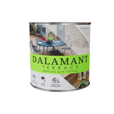 Масло для террас Dalamant Terrace (2 л) орех гварнери