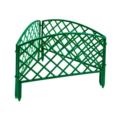 Забор декоративный 24x320 см, 7 секций Palisad Сетка