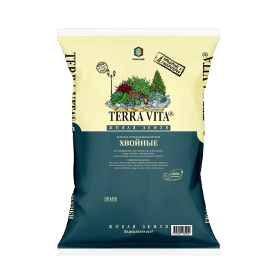 Грунт для хвойных растений Живая Земля Terra Vita (25 л.)