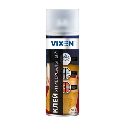 Клей универсальный аэрозоль (210 мл) Vixen VX90014