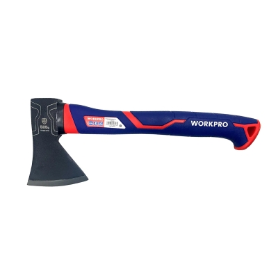 Топор с фиберглассовой рукояткой 600гр Workpro WP241043