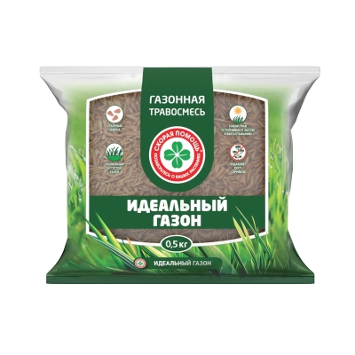 Газонная травосмесь Идеальный газон (0.5 кг)