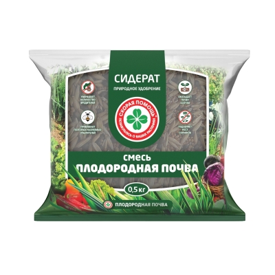 Смесь сидератов Плодородная почва (0.5 кг)