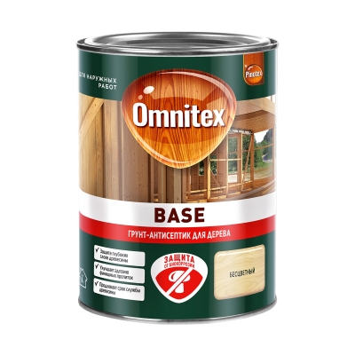 Антисептик-грунт Omnitex Base (0.9 л)