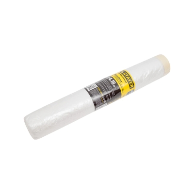 Пленка защитная (с клейкой лентой) 2.4х15 м STAYER Professional 12255-240-15