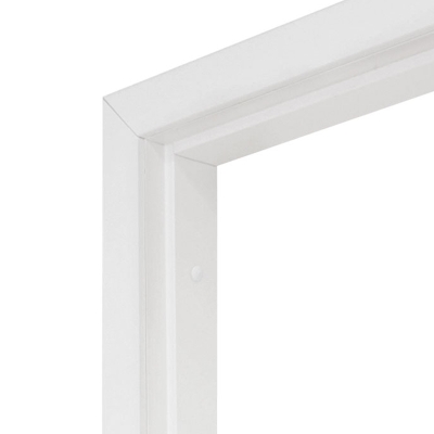 Коробка дверная белая М8 (782х2084х38 мм) крашеная (с фурнитурой) OLOVI