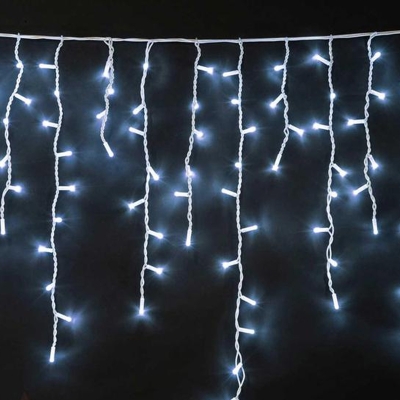 Гирлянда LED "Бахрома" 80 бел. светодиодов SHLights OIC080W-C-E-31V (2х0.48 м)