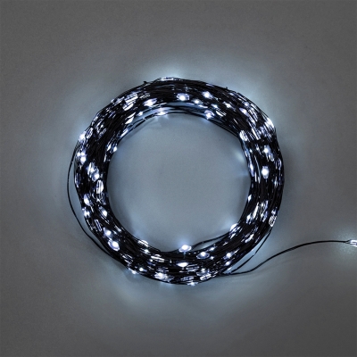 Гирлянда LED "Роса" 500 бел. светодиод. с контроллером Neon-Night (50 м) 303-285