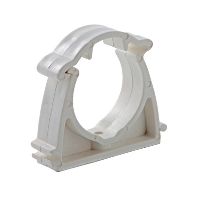 Кронштейн пластиковый с фиксатором 32 мм (10 шт) VT.KP.F.032.10 (микс) УЦЕНКА*